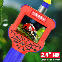 Toycost borescope snake camera with 8 LED lights illuminates dark corners for discovery