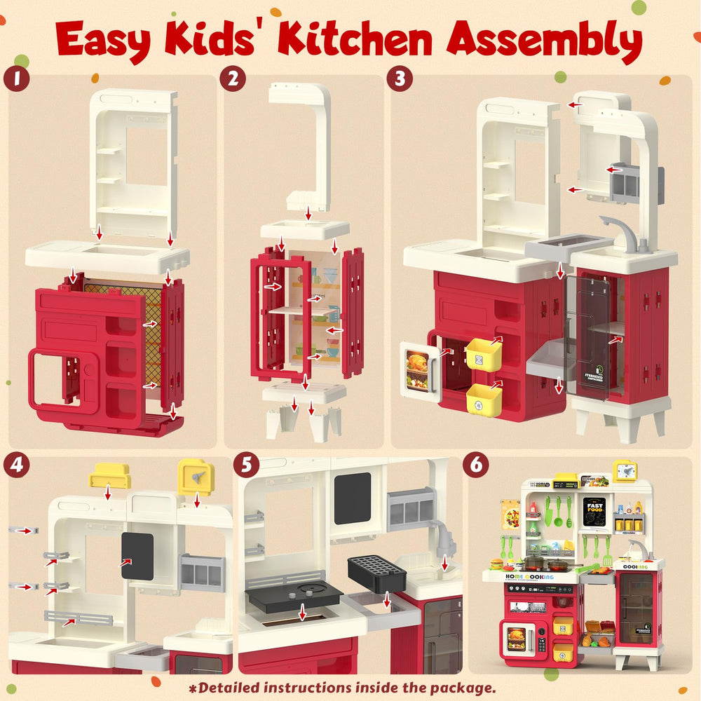 Toycost gift-ready kitchen set for birthdays or holidays.