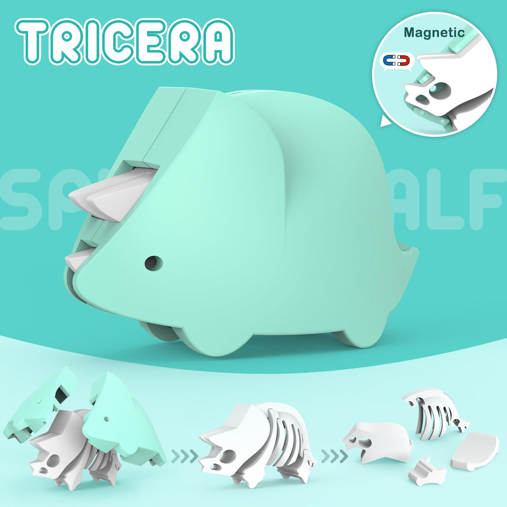 Toycost magnetic animal crocodile – modular parts promote hand-eye coordination
