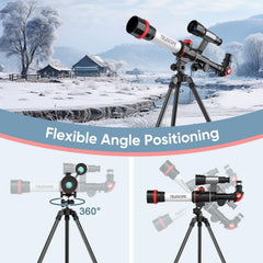ToyerBee finderscope aiding precise aiming during outdoor exploration