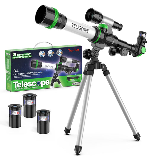 ToyerBee Kids Telescope in sleek gift box for curious learners