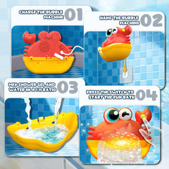 Toyjolka LED lights can be turned off for bubble-only play.