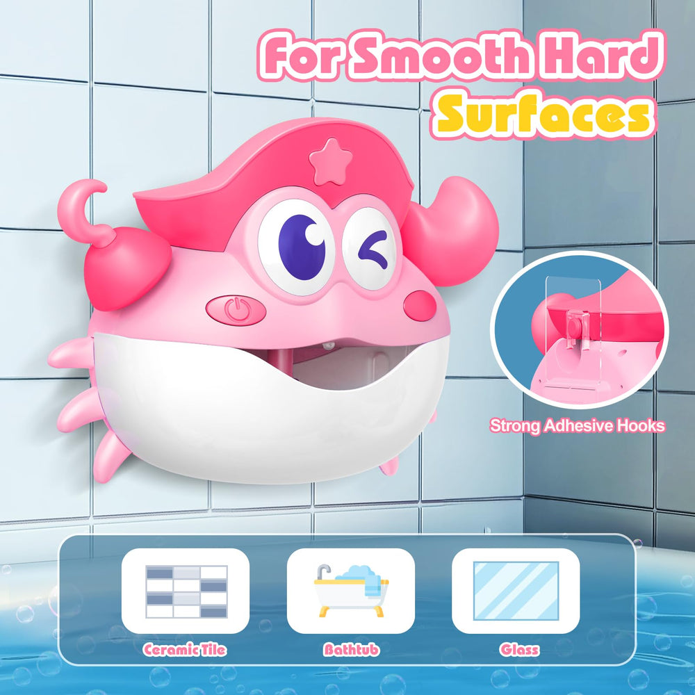 Toyjolka LED lights brighten bath time with vibrant bubbles and color.