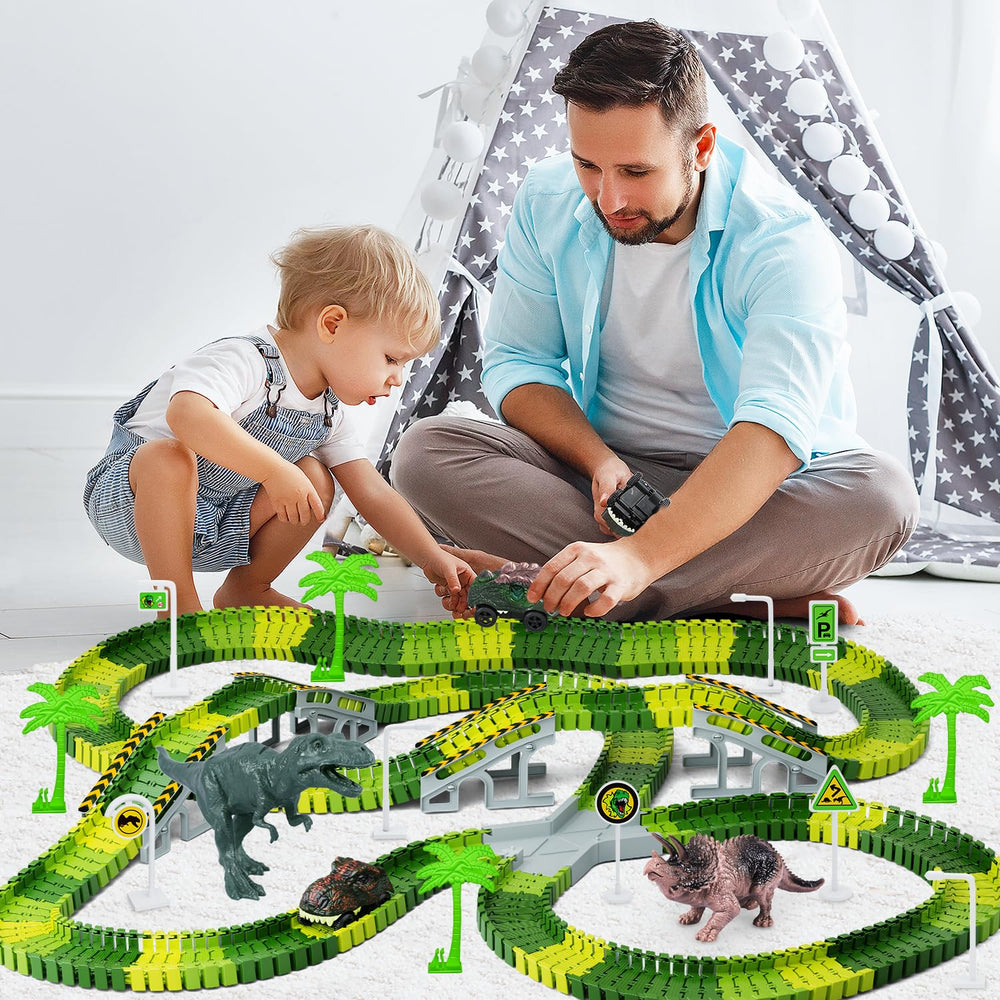Toyk packaging box featuring dinosaur theme and gift appeal