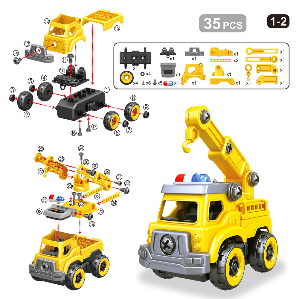 Toyk electronic drill tool for easy assembly and disassembly