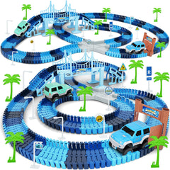 Toyk frozen-world-track-layout sparks imaginative play with versatile layout options