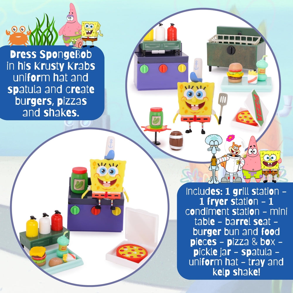 Toyland Teeny Krusty Krab fryer for sizzling pretend meals.