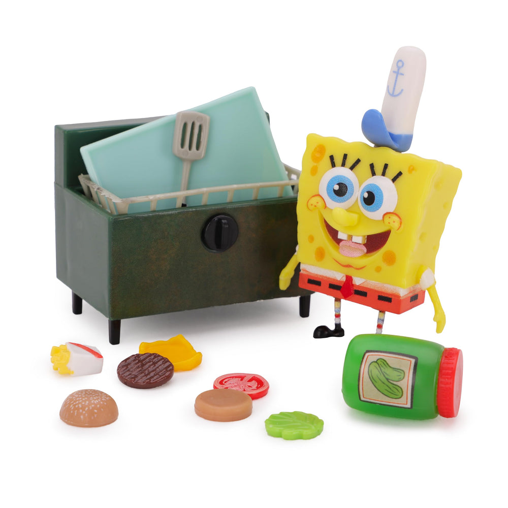 Toyland Teeny Krusty Krab pizza box for menu variety during play.