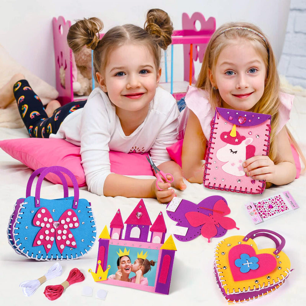 Toylink felt materials are soft and durable for safe kid crafts.