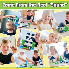 Toylogy magnet tiles compatible with major brands for versatile builds
