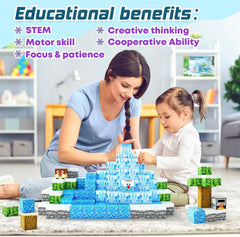 Toylogy Magnetic Blocks STEM Gift-ready design suits holidays and birthdays.
