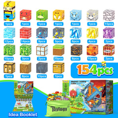 Toylogy Magnetic Build World shows versatile tiles for endless Dino adventures