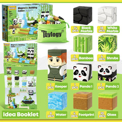 Panda Mine World box packaging ideal for gifting and storage