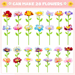 Toyly DIY Fabric Flower Bouquets assembly accessories for hands on crafting