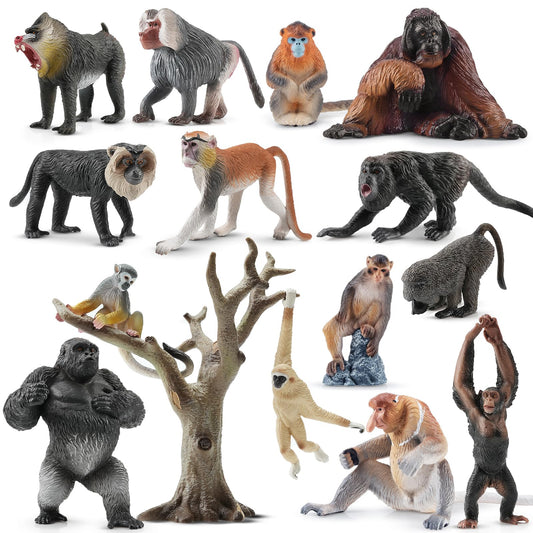 Toymany gorilla figure for imaginative play and wildlife curiosity.