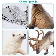 Toymany caribou figurine ideal for storytelling and seasonal decor.