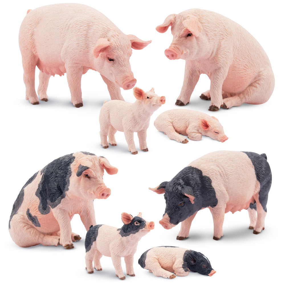 Toymany pig family playset sparks imagination during playtime