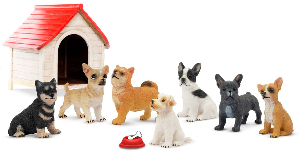 Toymany French bulldog figurine close-up highlighting lifelike texture and expression