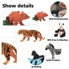 Toymany brown bear figure for storytelling and mini displays