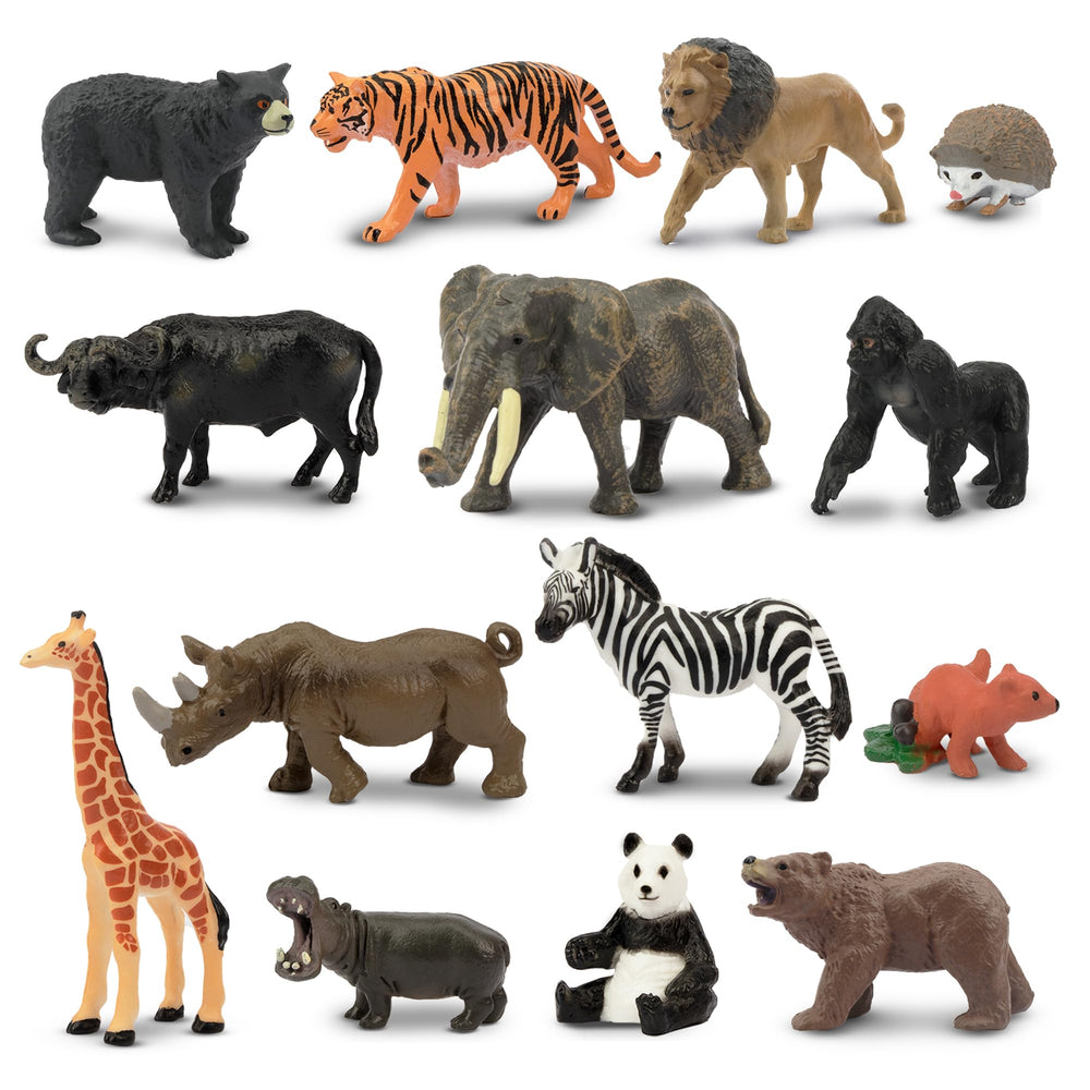 Toymany lion figurine from jungle set for cake toppers and creative play