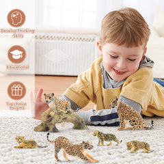 Toymany PVC material ensures durable, long-lasting jungle figures.