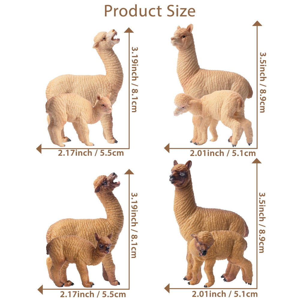 Toymany alpacas with non-toxic paint for worry-free creativity