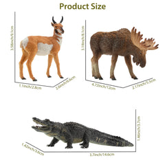 Toymany Pronghorn figurine bright details for creative play and dioramas