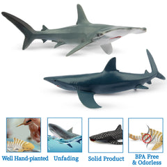 Toymany shark figurines safety materials ensure safe, durable play for kids.