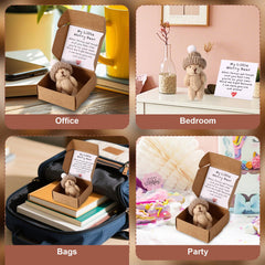 TOYMIS encouragement card and bear pair for friends and family.
