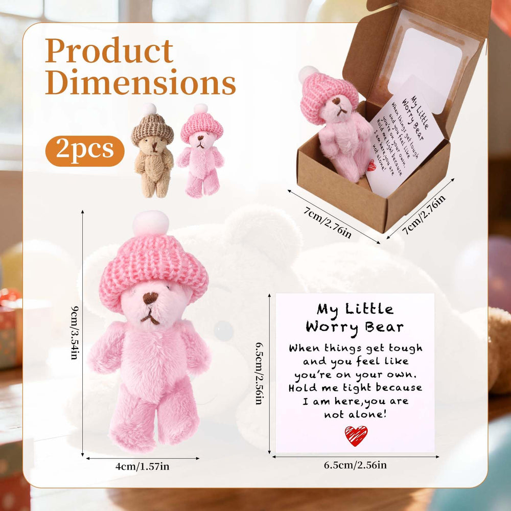 TOYMIS encouraging card with bears, offers a positive message for kids.