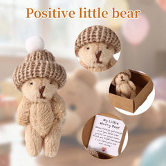 TOYMIS compact packaging with plush bear, card, and box for gifting