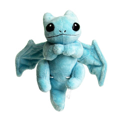 Toynami Miyo's blue dragon's magnetic paws enable easy posing.