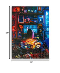 Toynk House of Horrors puzzle packaging makes a great spooky gift
