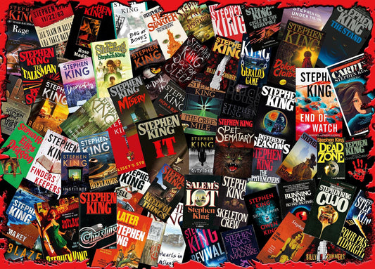 Toynk King of Horror collage puzzle assembly view, ideal for immersive group game night.