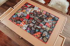 Toynk King of Horror collage puzzle assemble iconic stories for a memorable game night experience.