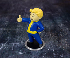 Sturdy 3-inch Vault Boy base for stable desk or shelf placement.