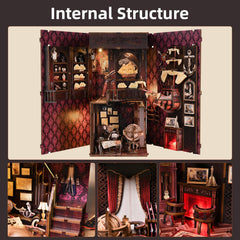 TOYQI Book Nook Kit for teens and adults encourages creative pastime.