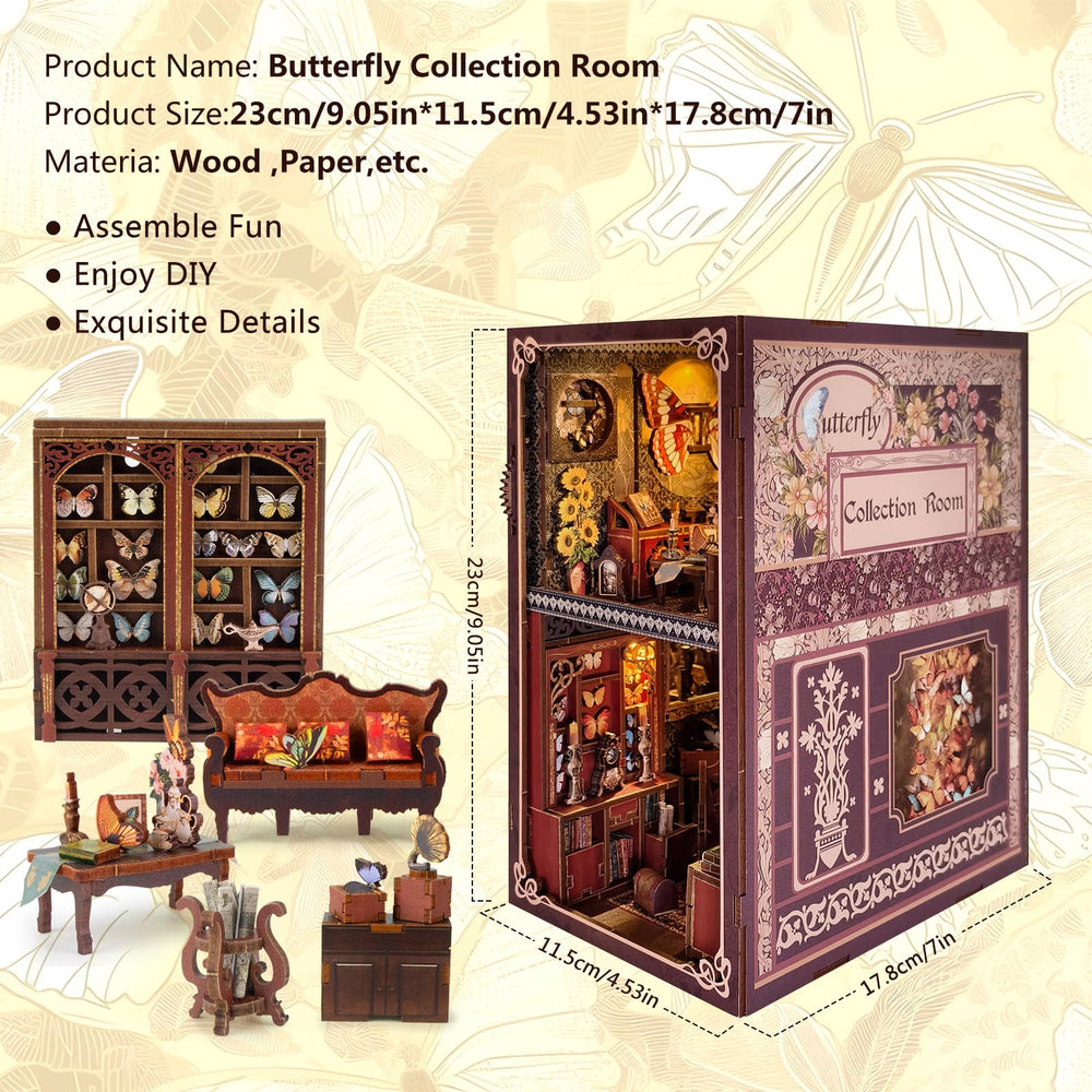 TOYQI dollhouse kit assembly guide supports teens and adults learning by doing