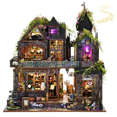 TOYQI magic castle book nook kit highlights whimsical display for storytelling decor.