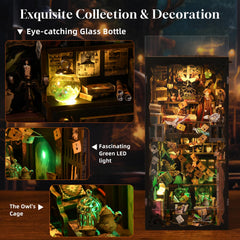 TOYQI Shelf decor display when finished enhances home or office.