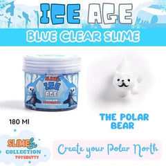 ToysButty FINOCLAY snowflake mix-ins sparkly details