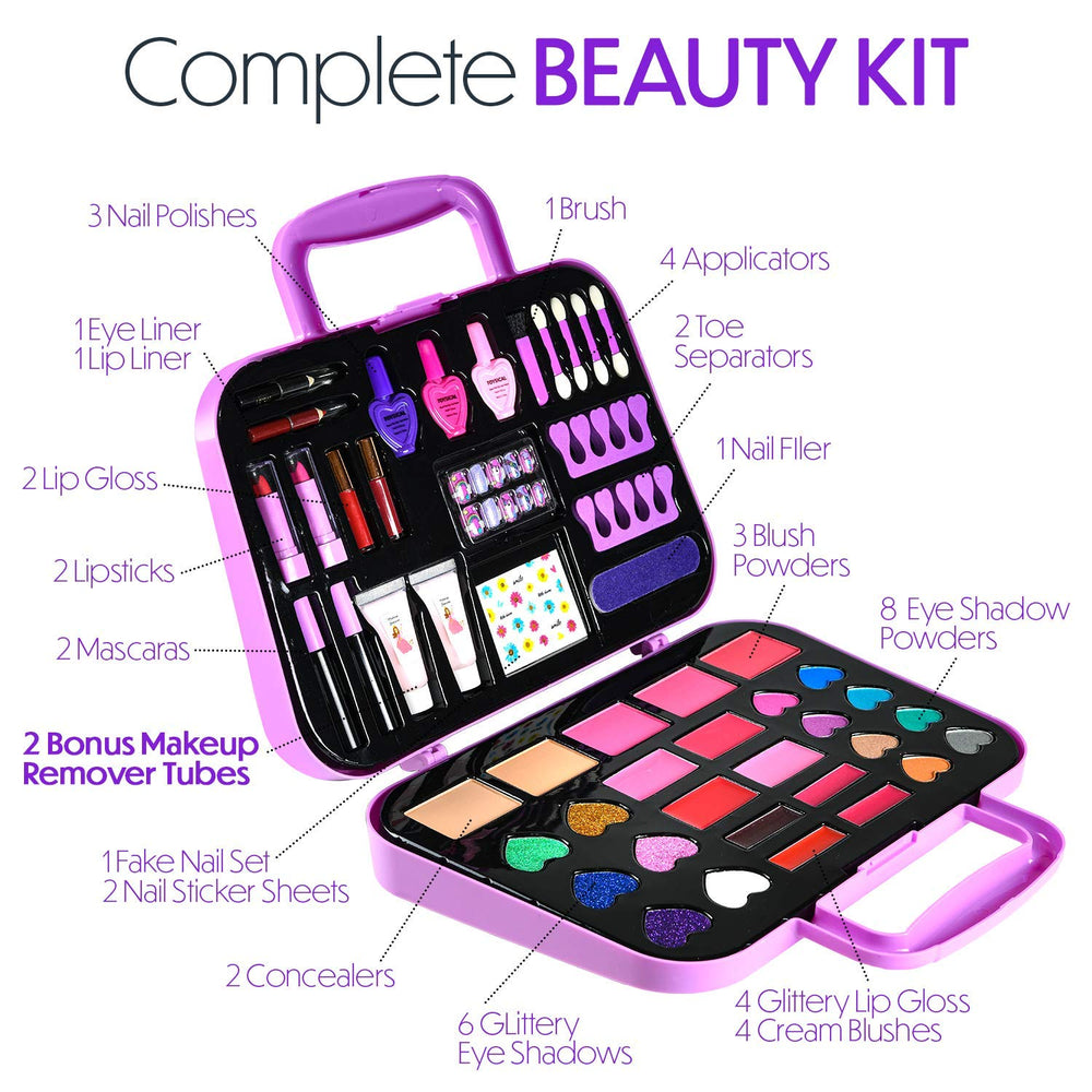 Toysical eyeshadow palette close-up with vibrant colors for creative makeup play