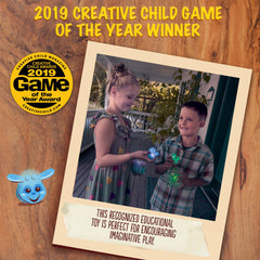 Toysmith Chasing Fireflies jars use AG13 batteries for hours of light