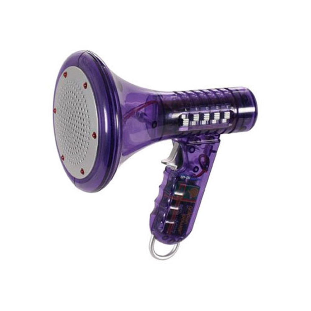 Toysmith Tech Gear voice changer front view showing compact design and ready to play vibe