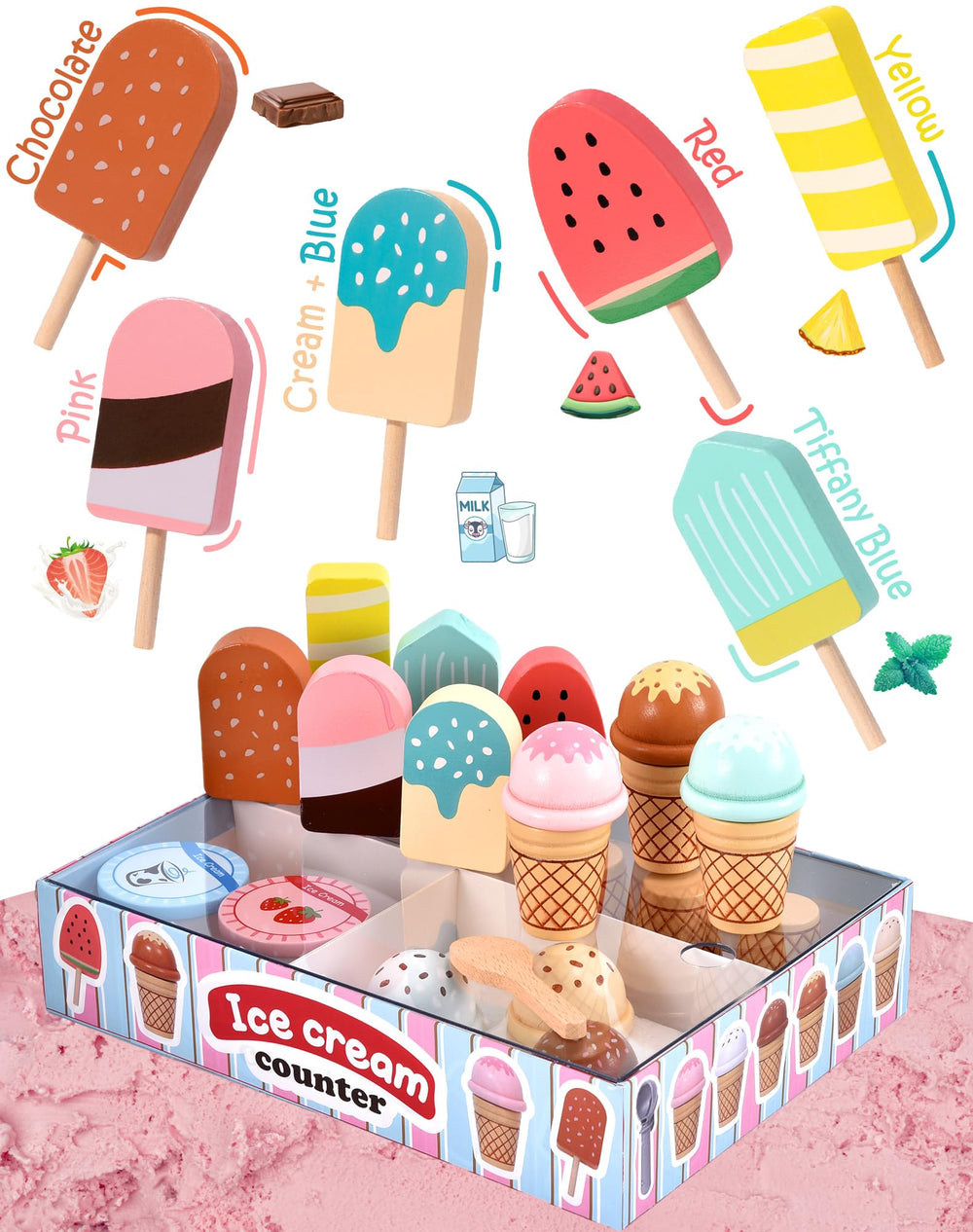 Toyssa play menu card for easy ordering and organized pretend play.