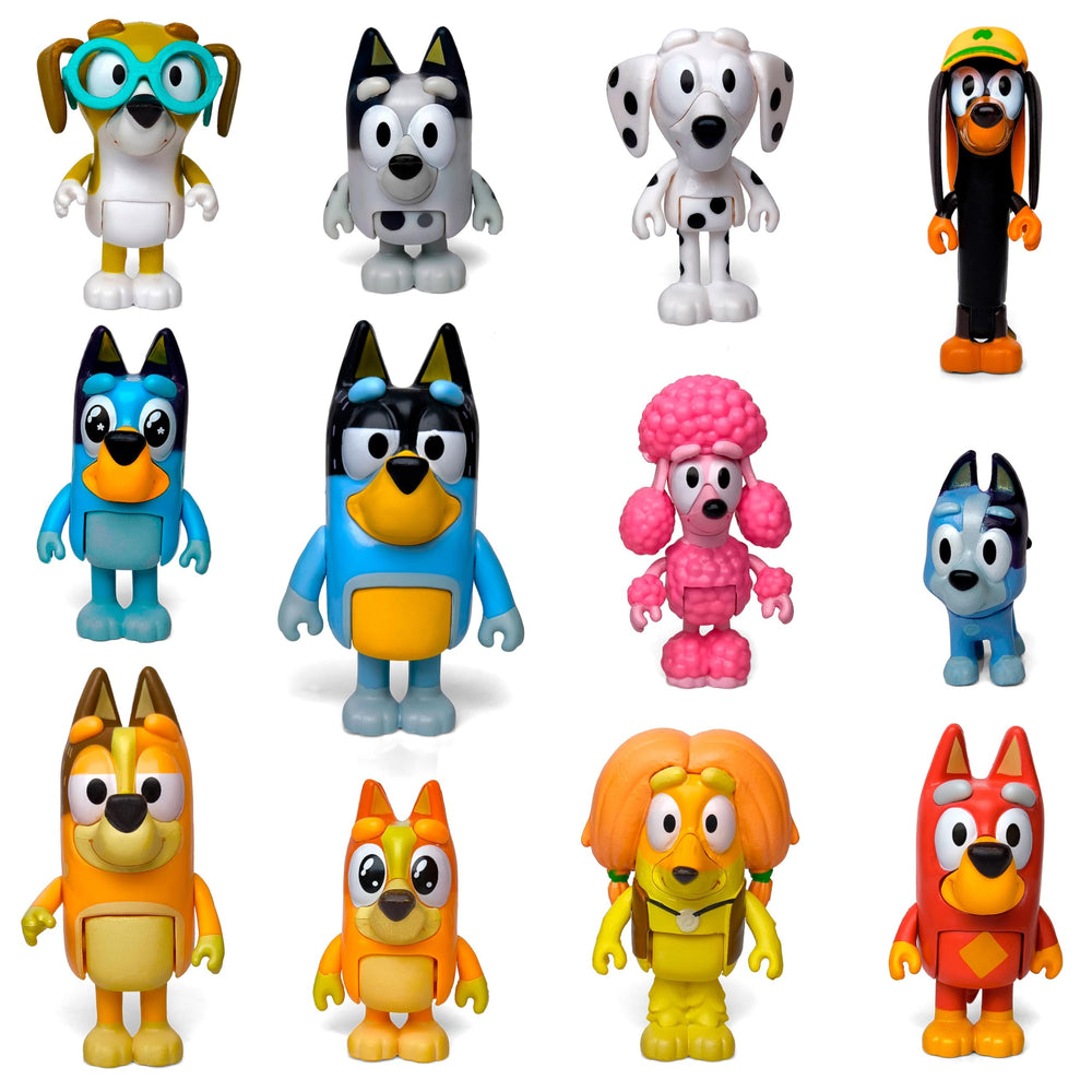 Toysvill Bluye-Wolfs Bandit Dad figure for imaginative play and display.