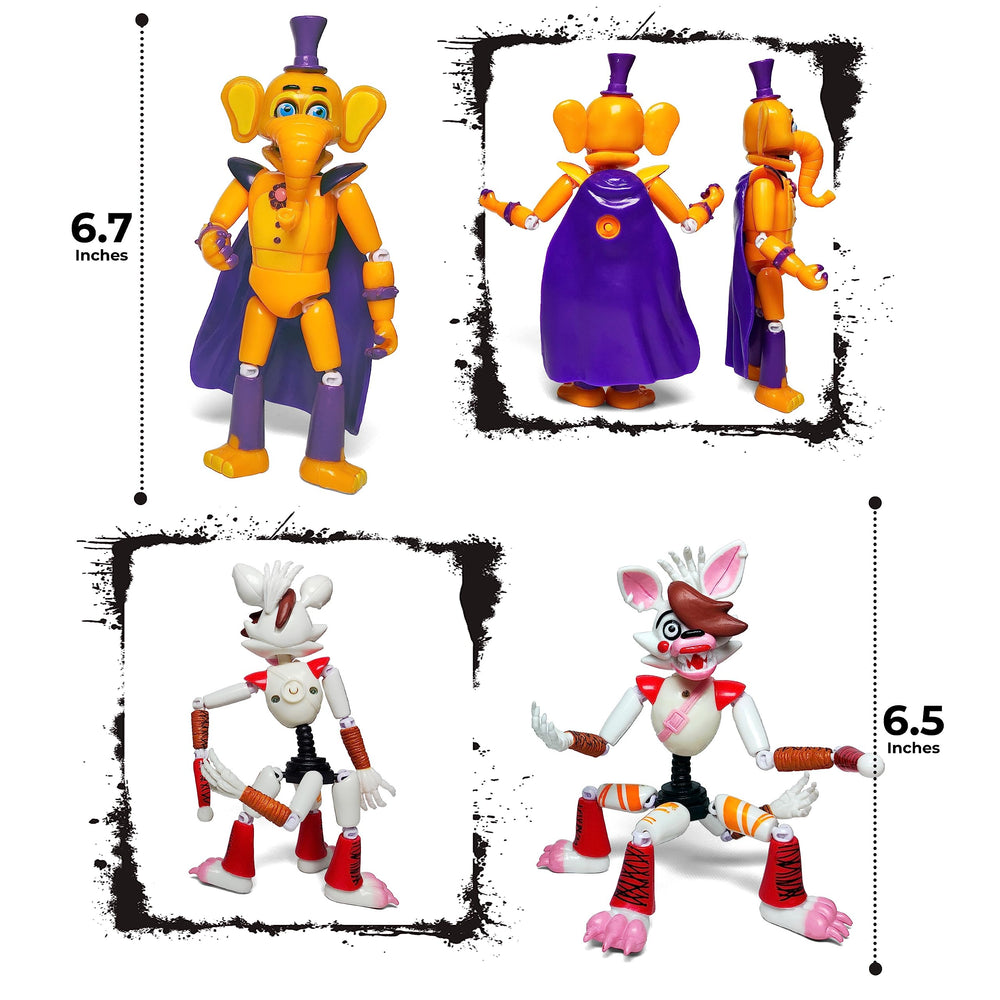 Toysvill Roxanne Wolf action figure, vivid styling for imaginative play