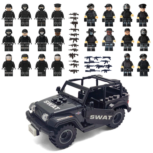 Toysvill SWAT SUV off-road vehicle ready for imaginative action play.