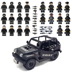 Toysvill SWAT SUV off-road vehicle ready for imaginative action play.
