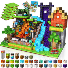 ToyUnited 200-piece magnetic blocks for creative STEM play and sturdy structures.